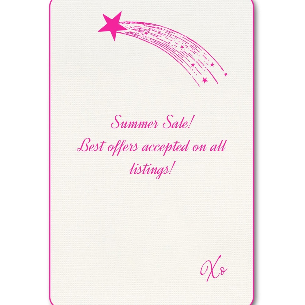 Best offers accepted on all listings!